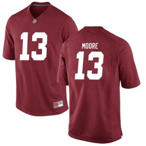 Men's Alabama Crimson Tide #13 Malachi Moore Crimson Game NCAA College Football Jersey 2403ZSLV5